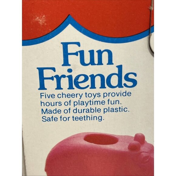 Vintage Fisher Price 430 Animal Ring Crib & Playpen No 405 unopened NOS 1981 - Picture 9 of 12